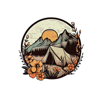 Retro Camping 