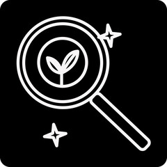 solid ORGANIC design vector icon