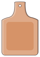 cutting board vector
