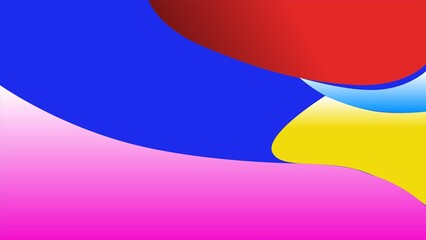 Colorfull background with waves