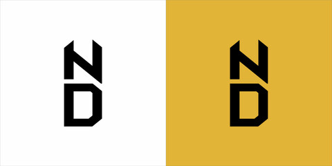 logo mono gram black siluet white and yellow background