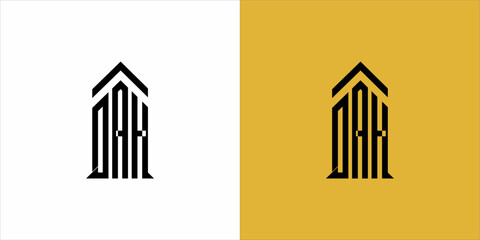 logo mono gram black siluet white and yellow background