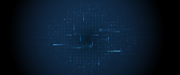 abstract futuristic fade computer technology business background