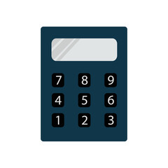 Calculator icon. Icon of calculator sign and symbol.