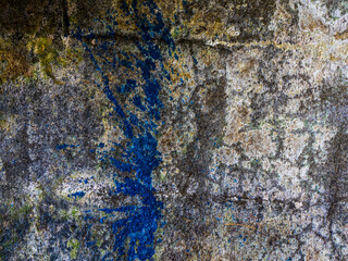 Abstract concrete wall in the Philippines.