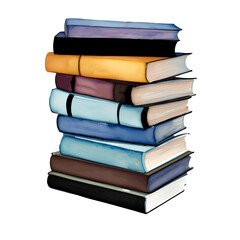 digital drawing with watercolor style illustration