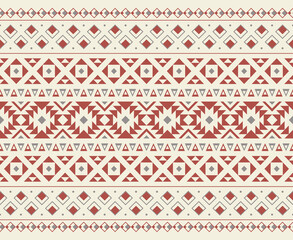 Tribal aztec colorful seamless ethnic pattern background