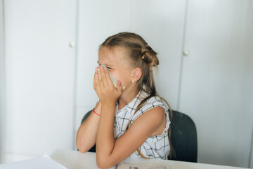 person with thermometer