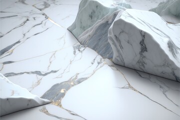 Marble Texture. Abstract and Textured Background Illustration. Render. Created with Generative AI