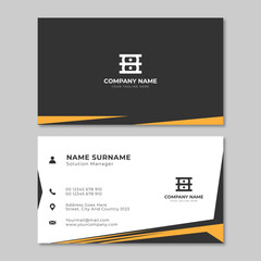 Modern creative and clean business card template