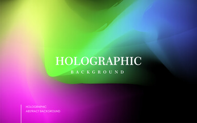 abstract colorful green, blue, pink black holographic mesh wavy texture background. eps10 vector