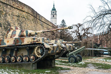 World War II Military Museum at the Belgrade Fortress or Kalemegdan Fortress in the centre of the...