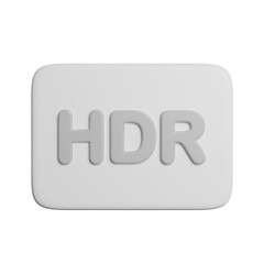 HDR Button Sign