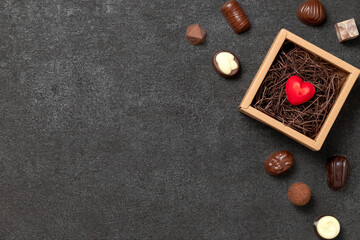 バレンタインデーのチョコレート