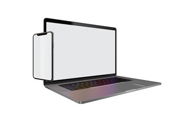 Fototapeta premium PC and Phone