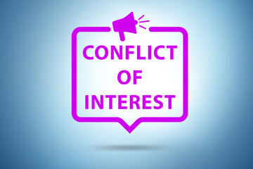Conflict of interest concept in ethical business