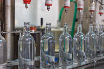 Special equipment in factory workshop.