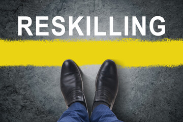 Re-skilling and upskilling in learning concept