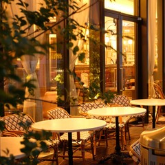 cafe in the city