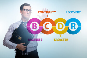 Fototapeta na wymiar Business continuity disaster recovery concept