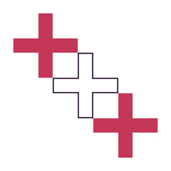 Obraz premium Geometric Shapes Decoration