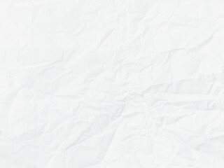 Abstract wrinkled or Free photo crumpled Modern crumpled white paper or white empty canvas on empty sheet for card, book cover, wallpaper, and any design.