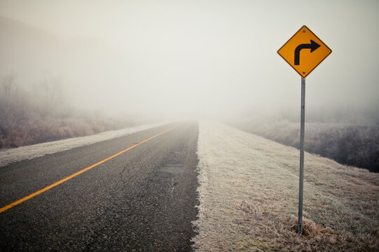 Naklejki Winter Roads