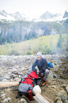 Mountaineering trip to the Clarke Group, Harrison, British Columbia.