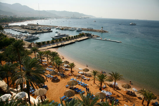 Beaches in Aqaba, Jordan