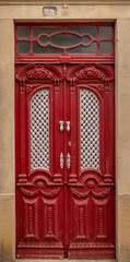 Beautiful details of typical doors from Portuguese houses