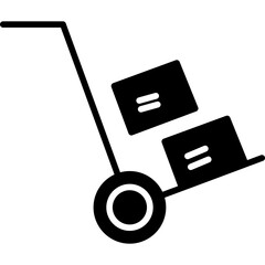 Hand Truck Icon