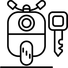 Fototapeta premium Motorbike Icon