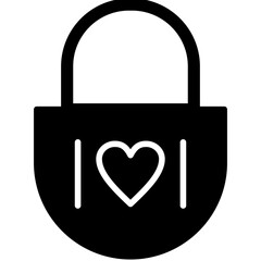 Heart Lock Icon