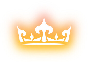 Set of crown neon