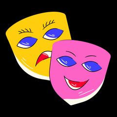 Theater Masks 