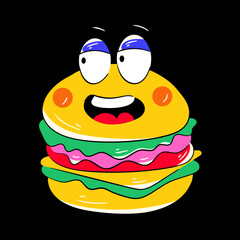 Cute Burger 