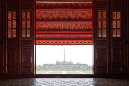 Imperial Royal Palace of Nguyen dynasty in Hue, Vietnam