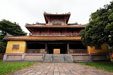 Fototapeta premium Imperial Royal Palace of Nguyen dynasty in Hue, Vietnam
