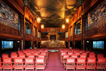 Imperial Royal Palace of Nguyen dynasty in Hue, Vietnam
