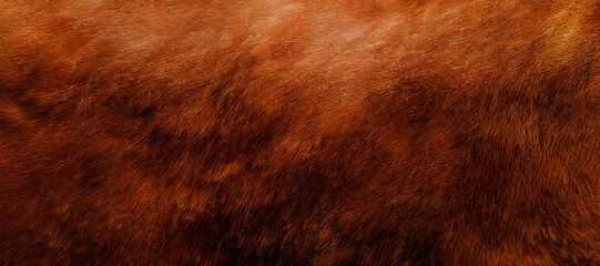 brown horse fur skin leather texture background with Generative AI Technology