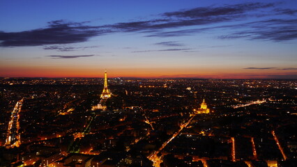 Paris im Abendrot