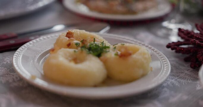 Dishes full of Middle Eastern foods