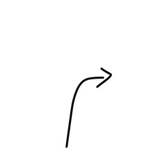 hand drawn arrow