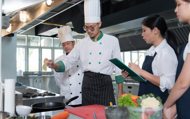 Cooking class atmosphere, Is to work closely with a chef and learn from experienced chefs at...