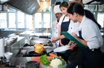 Cooking class atmosphere, Is to work closely with a chef and learn from experienced chefs at...
