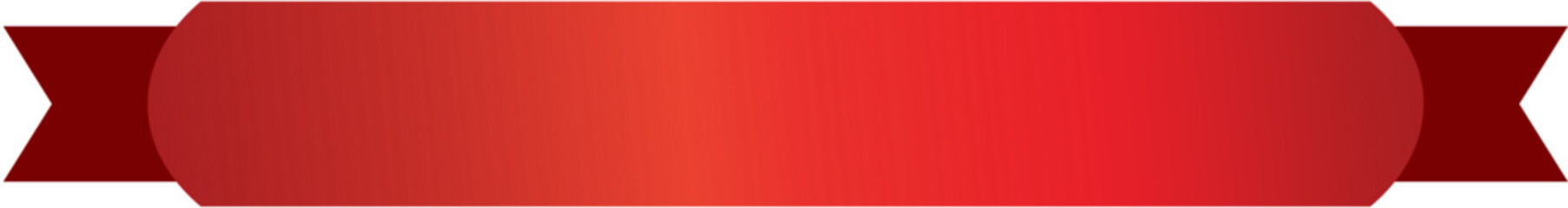 Red Ribbon Corner Vector