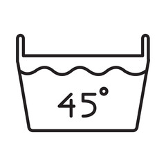 WARM WATER design vector icon