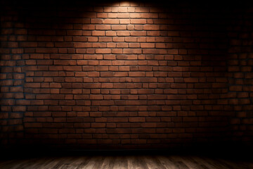 Brick Wall Backdrop, Generative AI