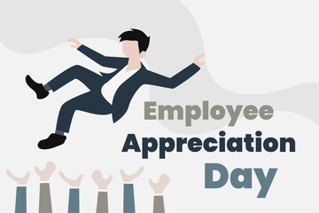 Illustration vector graphic of employee appreciation day