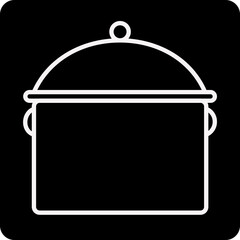 solid PAN design vector icon